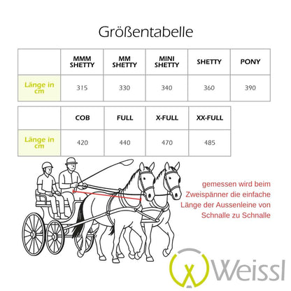 WEISSL Fahrleine Zweispänner TECH COMFORT