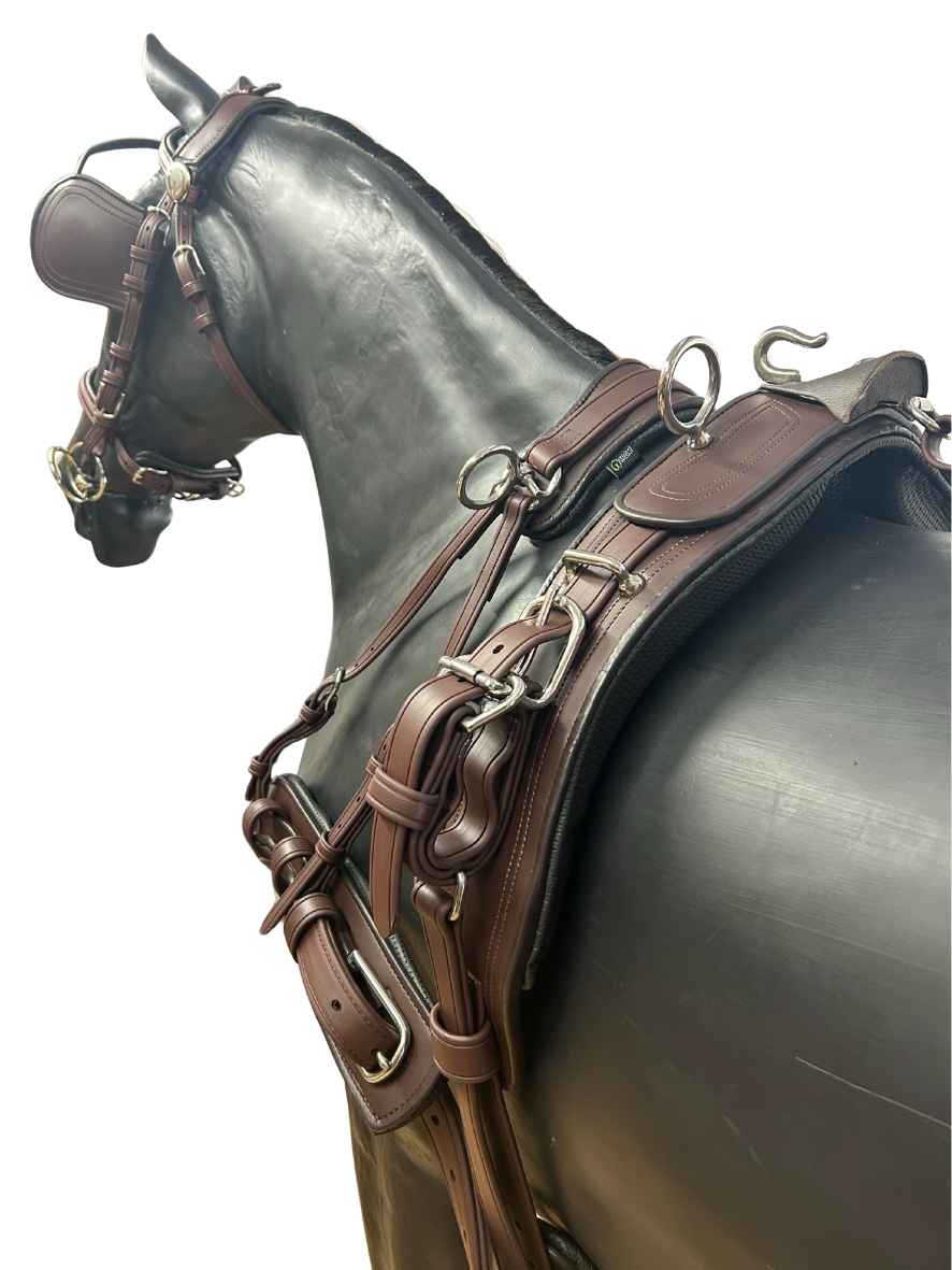 WEISSL Pferdegeschirr Brustblatt Einspänner TECH COMFORT