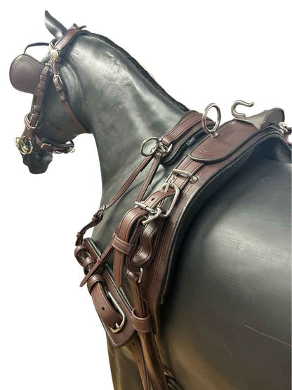 WEISSL Pferdegeschirr Brustblatt Einspänner TECH COMFORT